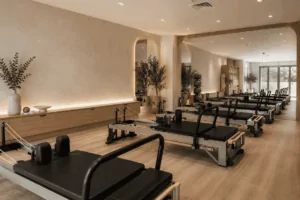 Best Pilates studio interior design and fit-out company in Dubai Whitemonde