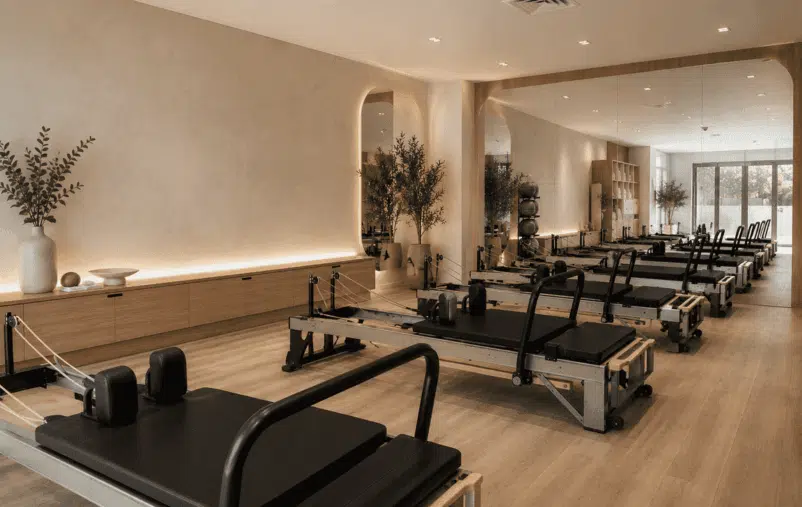 Best Pilates studio interior design and fit-out company in Dubai Whitemonde