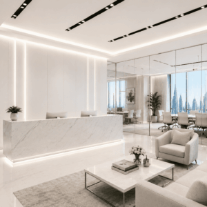 Corporate real estate office fit-out in Dubai: the best office fit-out company for corporate HQs and regional offices