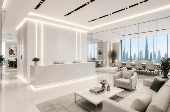 Corporate real estate office fit-out in Dubai: the best office fit-out company for corporate HQs and regional offices
