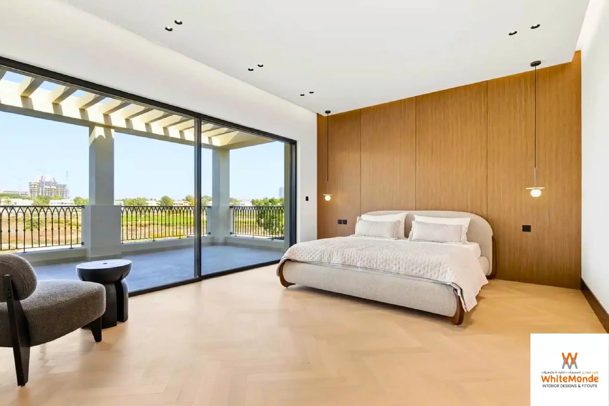 bedroom villa interior design