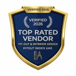 Top rated vendor award emblem